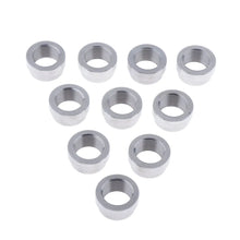 10 Pcs M18x1.5 O2 Oxygen Sensor Stainless Steel Iron Weld On Bung Plug Stepped Nut Cap Kit For Lambda Sensor Oxygen Sensor