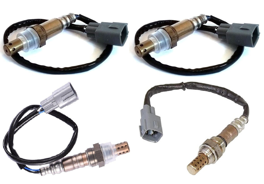 4 x oxygen sensors o2 for Toyota Fj Cruiser 4.0l 6cyl - Full Vehicle Kit