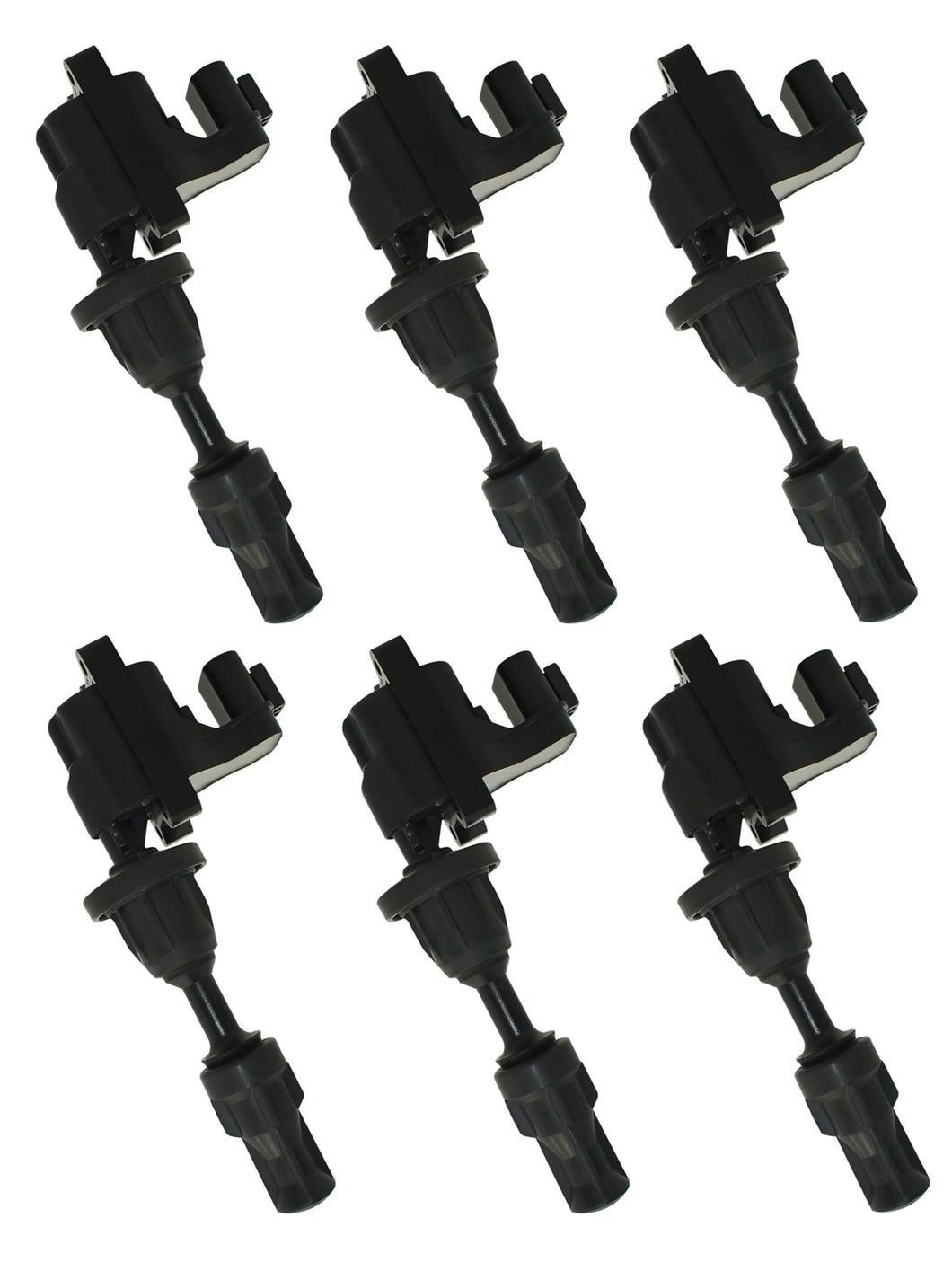 High Energy Ignition Coil Pack SET (6) for Nissan 300zx Z32 VG30DETT, VG30DE BLA