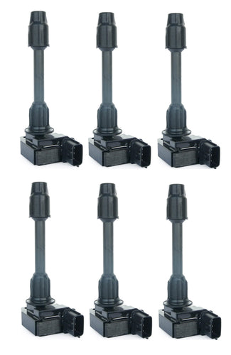 6 x IGNITION COILs for NISSAN Gloria Y34 1999 - 2004 3.0L VQ30DET
