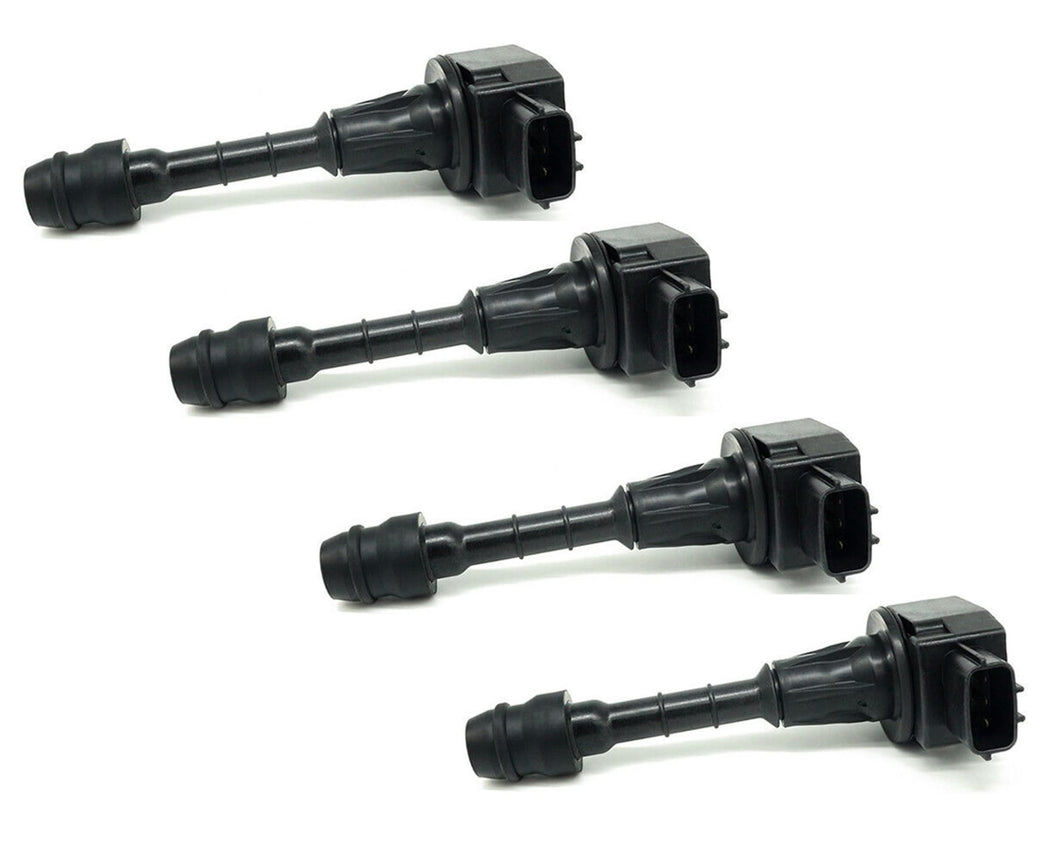 4 x Ignition Coils for Nissan Cube BZ11 BNZ11 2002 - 208 CR14DE 1.4L