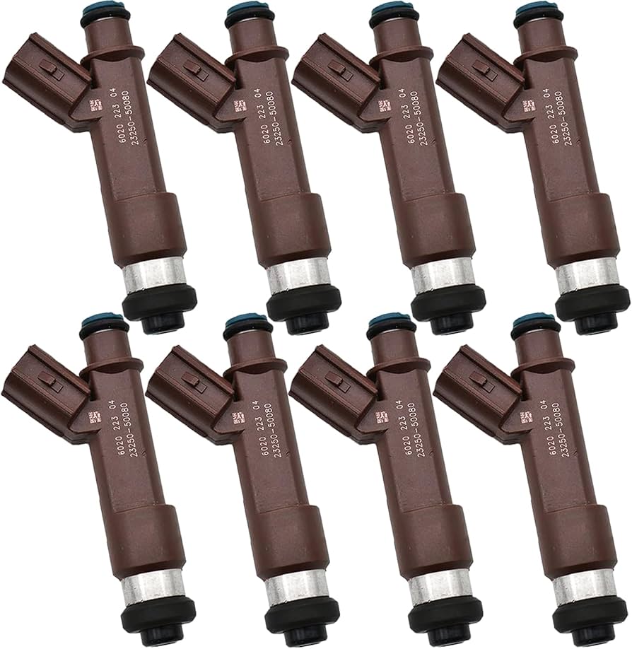 8 FUEL INJECTORS for TOYOTA LANDCRUISER UZJ200 2UZFE 4.7L V8 2007-2012