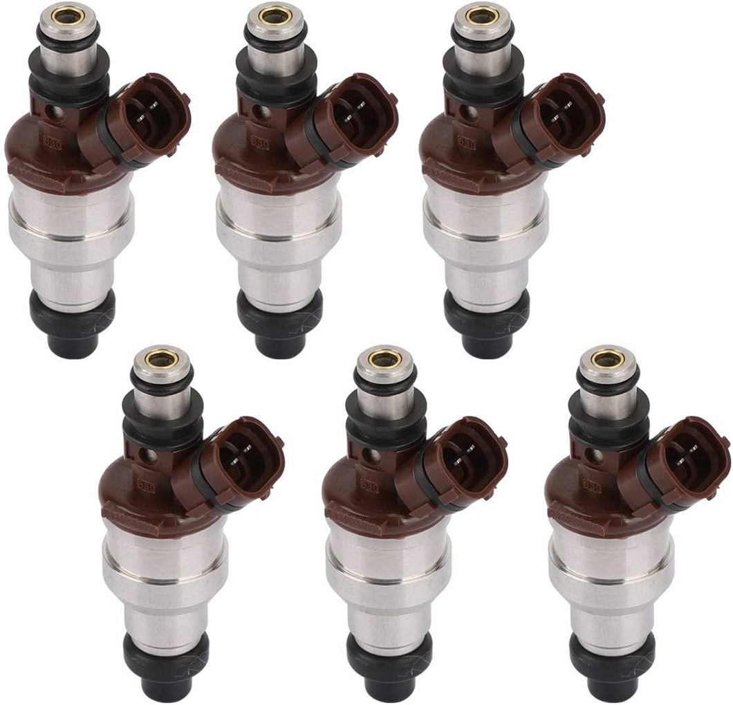 6x Brand New Fuel Injectors For Toyota 4Runner Hilux Surf VZN130 3.0L 3VZ-E