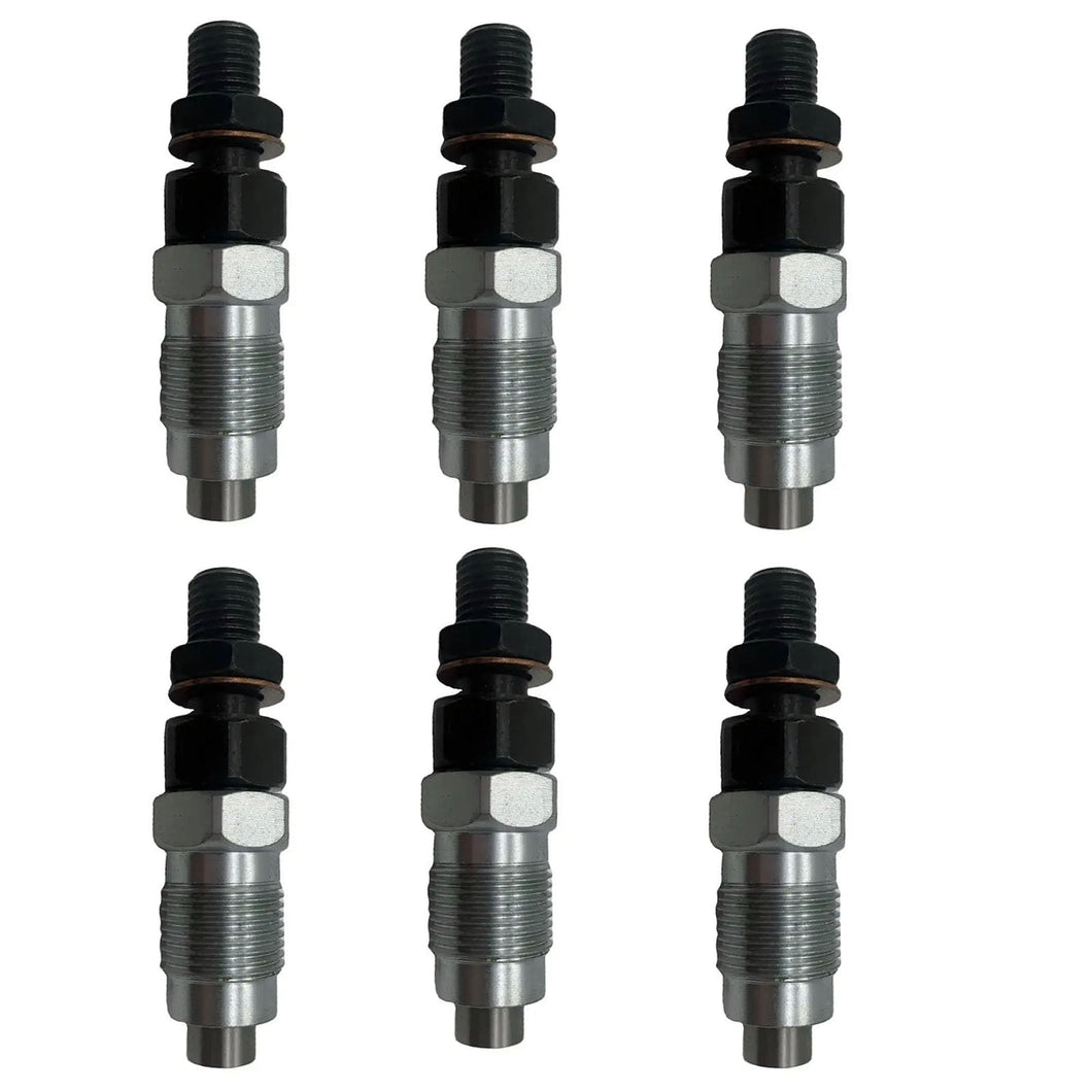6x Diesel Fuel Injectors Set For Toyota Land Cruiser 1HZ 4.2L 1990-2007 - Part # 23600-19075