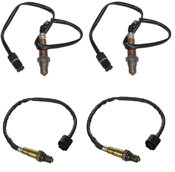 4 x Oxygen Sensors o2 for BMW 750 F01 F02 pre-cat & post-cat Full vehicle kit