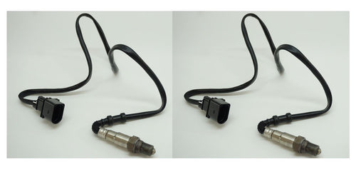 2 x front oxygen sensor o2 for Bmw E60 545i E63 645ci Pre-cat Oem Quality Pair