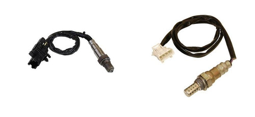 Pair of oxygen sensor o2 for Volvo V70 2.0 2.3 2.5 Turbo 5 Cyl Pre-cat Post Cat