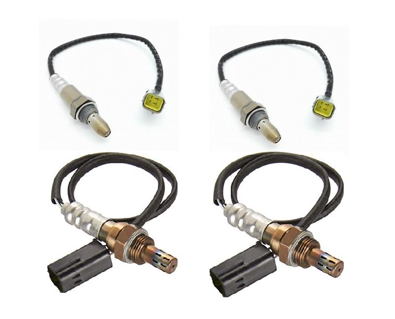 4 x O2 Oxygen Sensors – Full Vehicle Kit (Pre-Cat + Post-Cat) for Nissan 370Z Z34 (2009 – 2012, VQ37VHR)