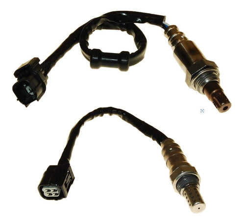 2 x oxygen sensors o2 for Honda Accord 2.4 K24z2 2008 On Vehicle Kit