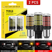 2pcs 12-48V New LED Bulbs 144smd Lamp Reverse Turn Signal Light BA15S P21W BAU15S PY21W 7440 W21W P21/5W 1157 BAY15D