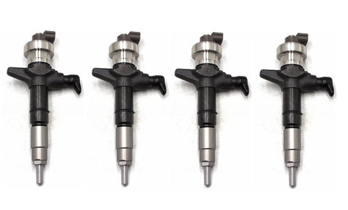 Isuzu DMax 4JJ1 Diesel Injectors Set of 4 - Common Rail New