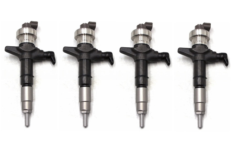 Isuzu DMax 4JJ1 Diesel Injectors Set of 4 - Common Rail New