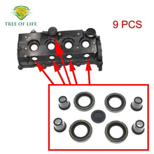 (9PCS) Valve Cover Repair Kit For Opel 1.7D 5607251 98001142 55573764 98014752