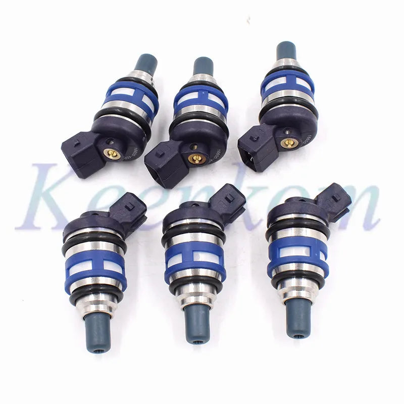 16600-40P07 Set of 6 fuel Injector for nissan 300ZX Twin Turbo 1990-1994 16618-10V00 16618-10V05 30.L V6 enigine