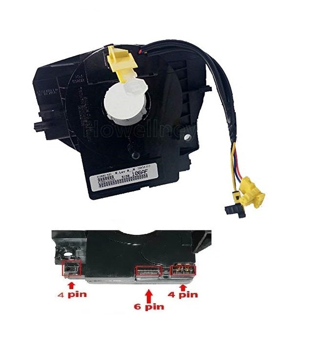 Clockspring & Steering Angle Sensor for Jeep Wrangler JK, Cherokee WK