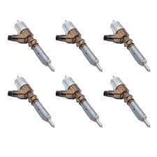 6 x Fuel Injectors 3264700 for CAT 320D Excavator C6 C6.4 Engine 10R7675 312D 313D