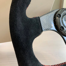Tiypeor Universal 330mm Suede Leather Steering Wheel carbon fiber bracket