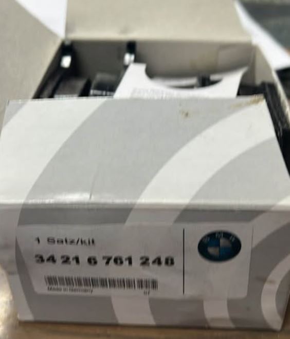 Genuine BMW OEM Rear Brake Pads – E39 M5 / E46 M3 / Z8 / Z4 M / E53 X5 | 34216761248