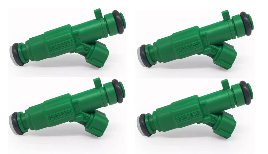 4 x Fuel Injectors for Kia Optima 2.4 06-08 and Hyundai Sonata 06-07 35310-25200