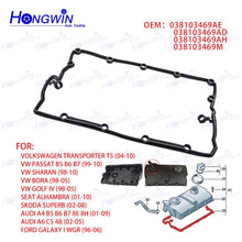 1/5PCS 038103469AE Valve Cover Gasket For Audi A4 A6 Avant Seat Alhambra Skoda VW Transporter 038103469M 038103469S 038103469AJ