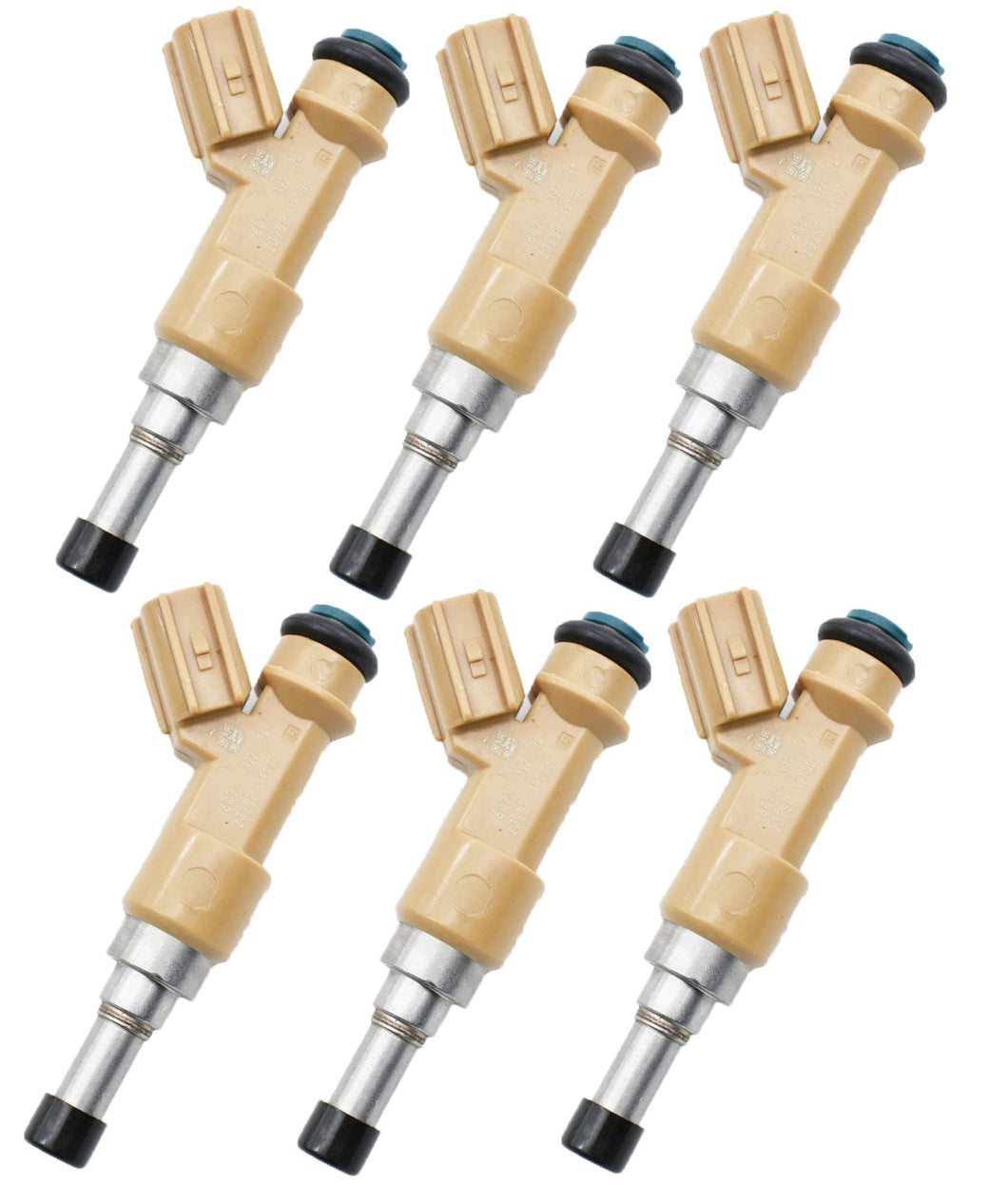 6 FUEL INJECTORS for TOYOTA LANDCRUISER PRADO GRJ150 1GRFE 4L 09-ON INJECTOR