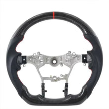Real Carbon Fiber Steering Wheel Preforated Leather For Subaru WRX/STI LEVORG Series 2015 2016 2017 2018 2019 2020 2021 2022