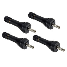 8Pcs Black Rubber TPMS Tire Pressure Monitoring Sensor Valve Stems Fit for Fiat Chrysler Peugeot Nissan Mitsubishi Renault Jeep