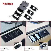 Car Upgrade For Range Rover Vogue L405 2013-2017 For Sport L494 2014-2017 Steering Wheel Electric Window Switch  Touch Buttons
