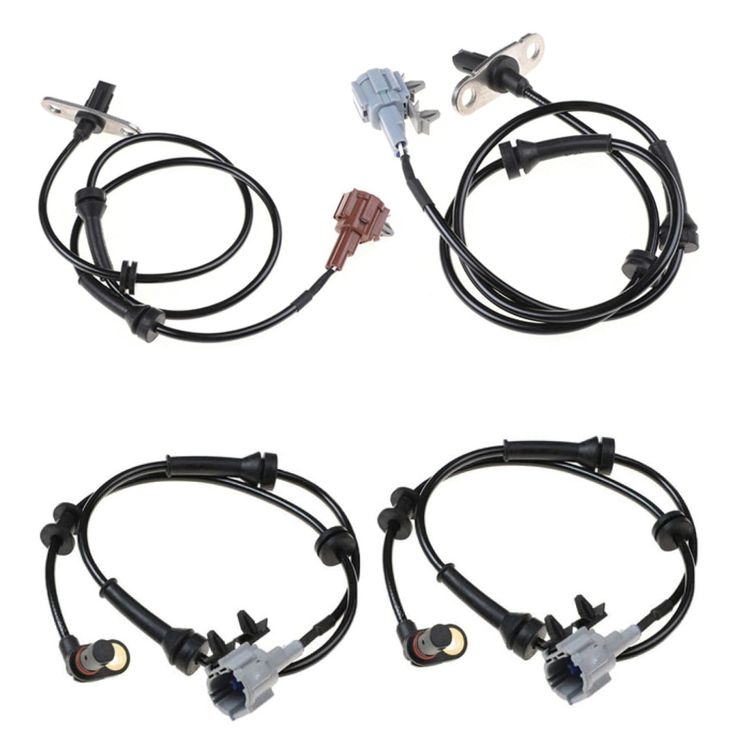 Nissan Navara D40 ABS Wheel Speed Sensor Set Full Vehicle 2005-2014 2.5D 4.0P
