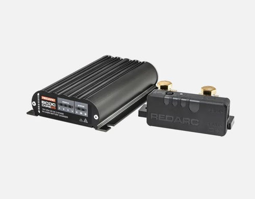Redarc 4X4 Power Kit 25A Dual Battery Charger & Monitor In-Cabin Setup | 4X4POWERKIT1