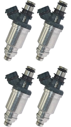 4 FUEL INJECTORS for Toyota replaces 23250-16110 4AGE