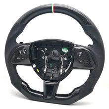 Alcantara Customized Racing Carbon Fiber Steering Wheel For Jaguar XF XK 2008 2009 2010 2011 2012 2013 2014 2015