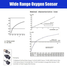 52 mm AFR Black Face Air Fuel Ratio Meter gauge kit For Universal Car With O2 Sensor 06J906262AA