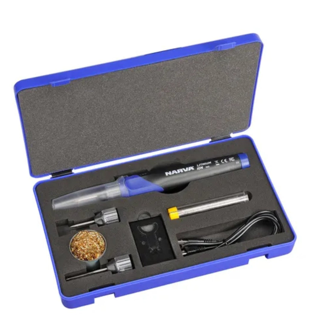 Narva 50W Rechargeable Soldering Iron Kit 56394