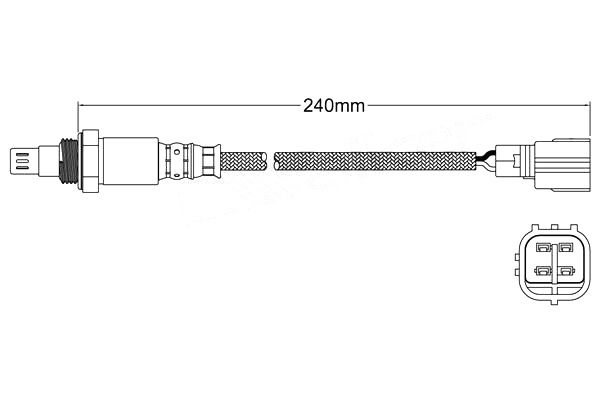 Front oxygen o2 sensor for Toyota 4 Runner 1gr-fe 4.0 Pre-cat