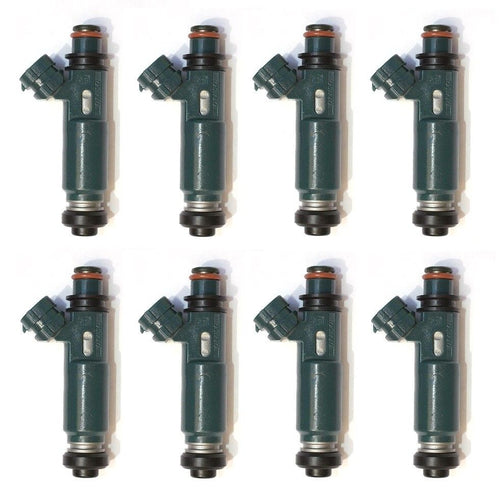 8 FUEL INJECTORS for TOYOTA LANDCRUISER UZJ100 2UZFE 4.7L V8 98-05 INJECTOR
