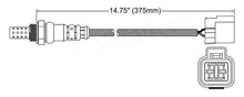 Post-cat o2 oxygen sensor for Kia Cerato 2004 - 2009 2.0 - Rear