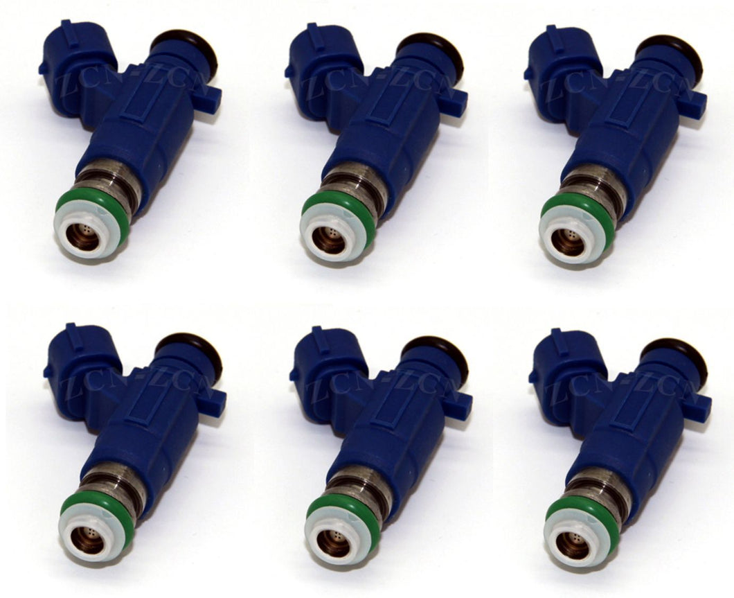 6 FUEL INJECTORS for NISSAN PATROL GU TB48DE 4.8L
