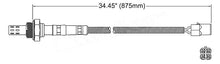 Oxygen sensor pre-cat for Subaru Legacy Bg Bd Ej2d5 2.5l O2 02