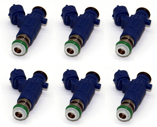 6 FUEL INJECTORS for NISSAN PATROL GU TB48DE 4.8L 2001-2007 ASNU FLOW MATCH