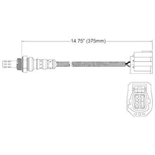 Oxygen Exhaust O2 / 02 Sensor for Mazda Axela L3 2.3L Turbo Rear  2009 on BK