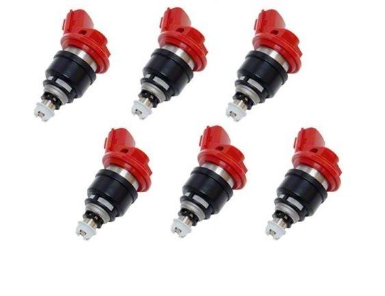 6x 650cc Fuel Injectors for NISSAN / NISMO SKYLINE R33 GTS-T RB25DET JECS