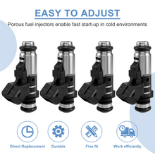 4Pcs New Petrol Fuel Injector for Citroen Berlingo C2 C3 Peugeot 206 Partner 1.1 IPM002,1984.C9,0280158057