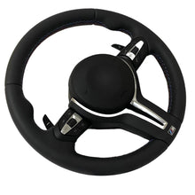 For BMW M3 M6 E F-chassis Models NAPA Leather Steering wheel  Hand Sewn Tricolor Thread Steering wheels Car Accessories