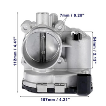 7S7G9F991CA Throttle Body Throttle Valve Automobile for Ford Fiesta Escape Transit Connect 2013-2016