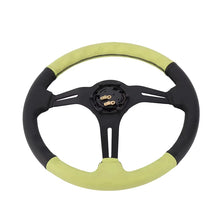 Green and stylish universal steering wheel for automobiles 350mm steering wheel