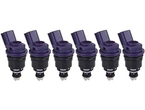 GENUINE 370cc 375cc fuel injectors x 6 for RB25DET