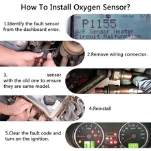 Car Oxygen Sensor Air Fuel Ratio Downstream O2 Sensor Replacement 96419957 for Chevrolet Aveo 1.2L 2007