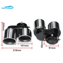 Carbon Fiber Exhaust Tip For  G05 X5 G06 X6 G07 X7 2019+ Muffler Tip Exhaust Pipe System Nozzle