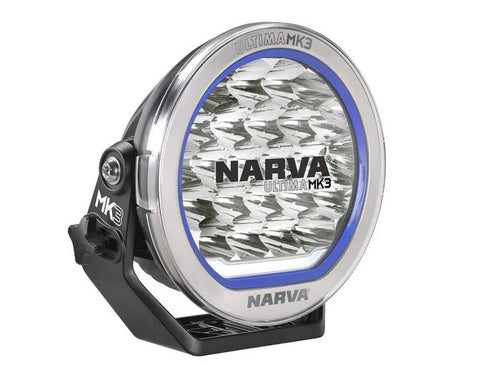 Narva Ultima MK3 180 LED Driving Light Hybrid Beam 71732 | Spot + Spread | ADR | IP69K